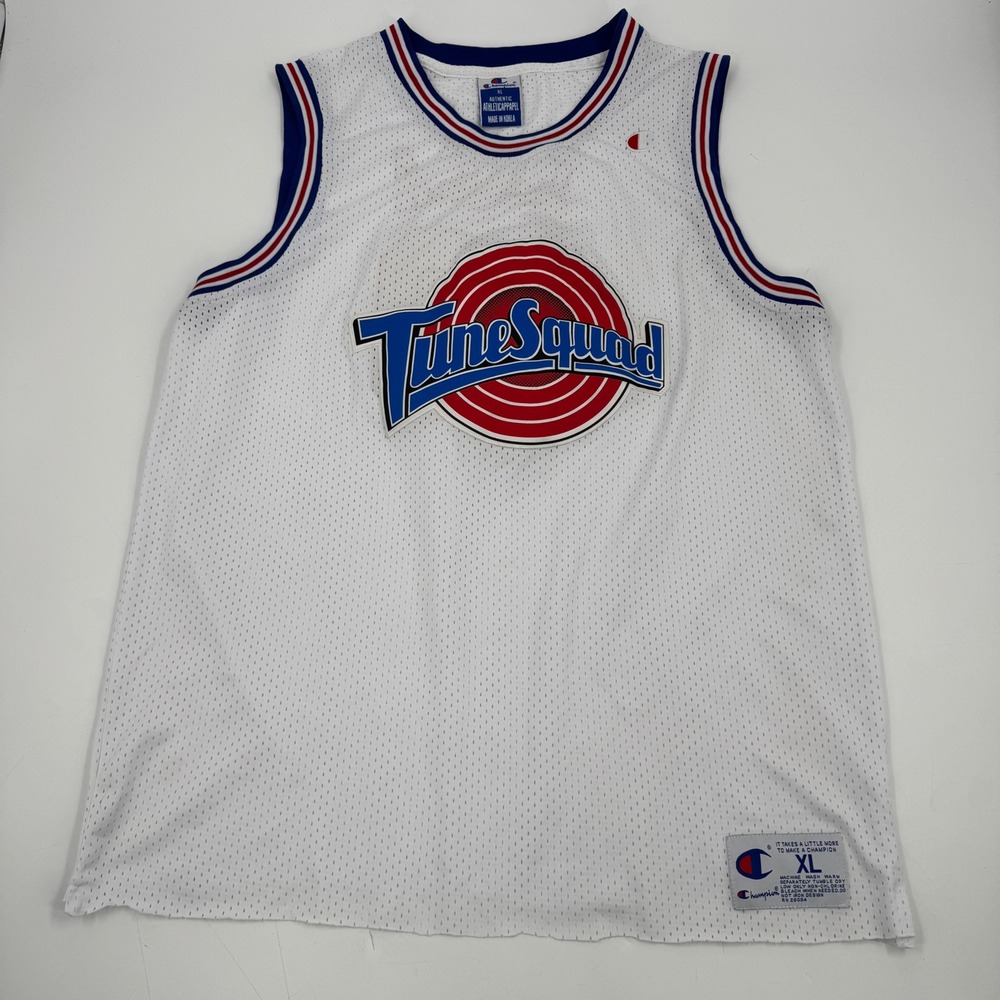 Vintage Champion Looney‎ Tunes Lola Bunny 10 Basketball Jersey White XL Apparel